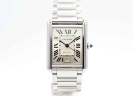 Cartier Tank WSTA0053 (2021) - Zilver wijzerplaat 41mm Staal