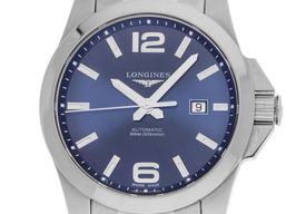 Longines Conquest L3.778.4.96.6 (2019) - 43mm Staal