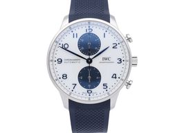 IWC Portuguese Chronograph IW371620 (2025) - White dial 41 mm Steel case