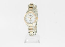 TAG Heuer Carrera Lady WBN2450.BD0569 (2024) - White dial 29 mm Gold/Steel case