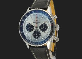 Breitling Navitimer 1 B01 Chronograph AB0138241G1P1 (2023) - Silver dial 43 mm Steel case