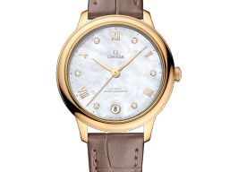Omega De Ville 434.53.34.20.55.002 (2026) - White dial 34 mm Yellow Gold case