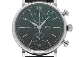IWC Portofino Chronograph IW391405 (2026) - Green dial 39 mm Steel case