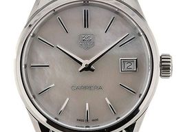 TAG Heuer Carrera Lady WAR1311.BA0778 (2024) - Wit wijzerplaat 32mm Staal