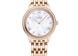 Omega De Ville 434.55.28.60.55.001 (2025) - White dial 28 mm Rose Gold case