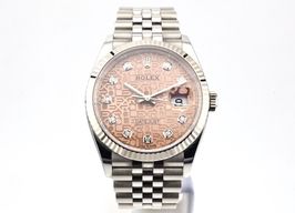 Rolex Datejust 36 126234 (2020) - Pink dial 36 mm Steel case