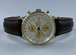 Breitling Old Navitimer D13322 (Onbekend (willekeurig serienummer)) - Wit wijzerplaat Onbekend Staal
