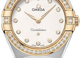 Omega Constellation Quartz 131.25.28.60.52.002 (2026) - Zilver wijzerplaat 28mm Staal