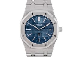 Audemars Piguet Royal Oak Jumbo 15202ST.OO.1240ST.01.A (2021) - Blue dial 39 mm Steel case