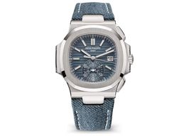 Patek Philippe Nautilus 5980/60G-001 (2026) - Blue dial 41 mm White Gold case