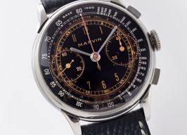 Marvin Vintage Unknown (1940) - Black dial 38 mm Steel case