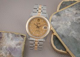 Tudor Prince Date 74033 (Onbekend (willekeurig serienummer)) - Goud wijzerplaat 34mm Goud/Staal