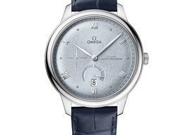 Omega De Ville 434.13.41.21.03.001 (2025) - Blauw wijzerplaat 41mm Staal