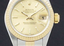 Rolex Lady-Datejust 79173 (2003) - Gold dial 26 mm Gold/Steel case