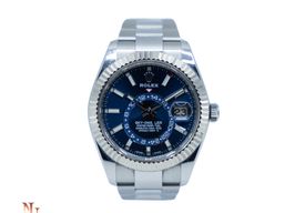 Rolex Sky-Dweller 336934 (2021) - Blue dial 42 mm Gold/Steel case