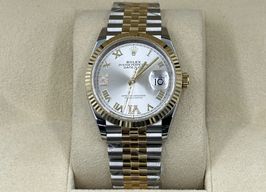 Rolex Datejust 36 126233 (2024) - Zilver wijzerplaat 36mm Staal