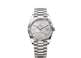 Rolex Day-Date 40 228239 (2025) - Grey dial 40 mm White Gold case