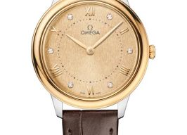 Omega De Ville 434.23.30.60.58.001 (2026) - Champagne dial 30 mm Gold/Steel case