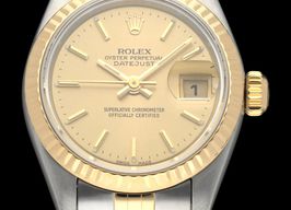 Rolex Lady-Datejust 79173 (2000) - Champagne dial 26 mm Gold/Steel case