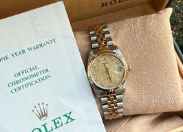 Rolex Datejust 31 68273 (1988) - Champagne wijzerplaat 31mm Goud/Staal