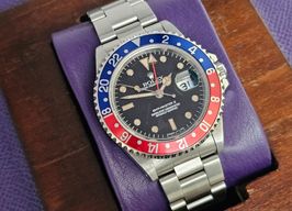 Rolex GMT-Master II 16710 (1996) - Zwart wijzerplaat 40mm Staal