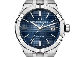 Maurice Lacroix Aikon AI6008-SS00F-430-C (2024) - Groen wijzerplaat 42mm Staal