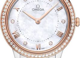 Omega De Ville Prestige 434.25.30.60.55.001 (2026) - Wit wijzerplaat 30mm Goud/Staal