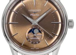 Longines Flagship Heritage L4.815.4.62.2 (2025) - Beige dial 39 mm Steel case