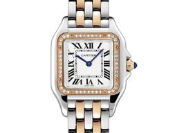 Cartier Panthère W3PN0010 (2025) - Zilver wijzerplaat 27mm Goud/Staal