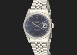 Rolex Datejust 36 16234 (Unknown (random serial)) - Blue dial 36 mm Steel case