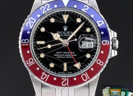 Rolex GMT-Master 16750 (1984) - Zwart wijzerplaat 40mm Staal