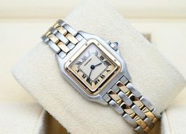 Cartier Panthère 1057917 (Unknown (random serial)) - Beige dial 22 mm Gold/Steel case