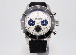 Breitling Superocean Heritage II Chronograph AB0162121B1S1 (2025) - Silver dial 44 mm Steel case