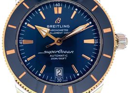 Breitling Superocean Heritage UB2010161C1S1 (2024) - Blue dial 42 mm Gold/Steel case