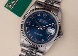 Rolex Datejust 36 16234 (1998) - Blauw wijzerplaat 36mm Staal