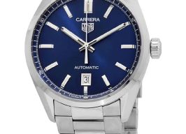 TAG Heuer Carrera Calibre 5 WBN2112.BA0639 (2025) - Blue dial 39 mm Steel case