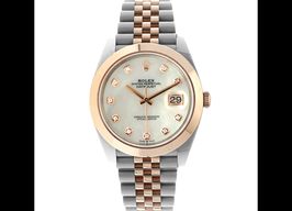 Rolex Datejust 41 126301 (2021) - Pearl dial 41 mm Gold/Steel case