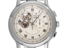 Zenith El Primero Chronomaster 03.1260.4021/02.C505 (2005) - Silver dial 45 mm Steel case