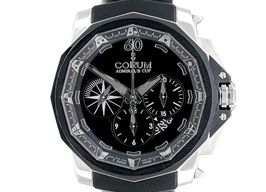 Corum Admiral's Cup Challenger 753.935.06/0371 AN52 (2009) - Black dial 49 mm Titanium case