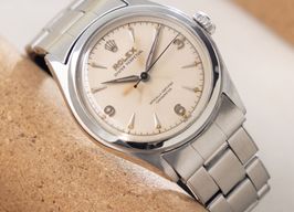 Rolex Oyster Perpetual 6108 (1952) - White dial 34 mm Steel case