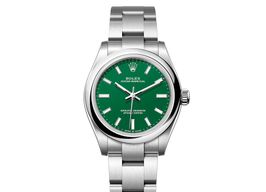 Rolex Oyster Perpetual 31 277200-0006 (2022) - Green dial 31 mm Steel case