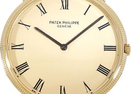 Patek Philippe Calatrava 3590 (Onbekend (willekeurig serienummer)) - Goud wijzerplaat 36mm Geelgoud