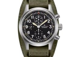 Hamilton Khaki Field H71706830 (2025) - Black dial 44 mm Steel case