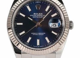 Rolex Datejust 41 126334 (2021) - Blauw wijzerplaat 41mm Staal