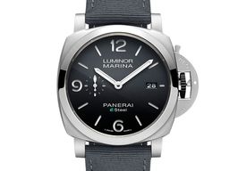 Panerai Luminor Marina PAM01358 (2025) - Grijs wijzerplaat 44mm Staal