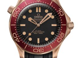 Omega Seamaster Diver 300 M 210.92.42.20.01.003 (2026) - Zwart wijzerplaat 42mm Roségoud