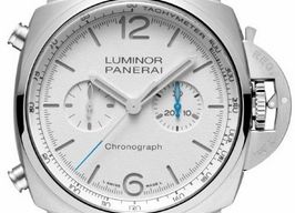 Panerai Luminor Chrono PAM01218 (2026) - Wit wijzerplaat 44mm Staal