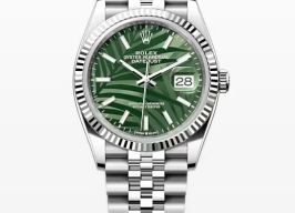 Rolex Datejust 36 126234 (2023) - Groen wijzerplaat 36mm Staal