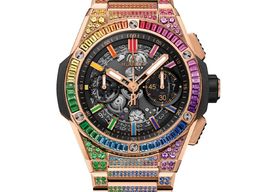 Hublot Big Bang 451.OX.1180.OX.3999 (2025) - Grijs wijzerplaat 42mm Roségoud