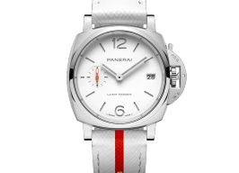 Panerai Luminor Due Luna PAM01378 (2026) - White dial 38 mm Steel case